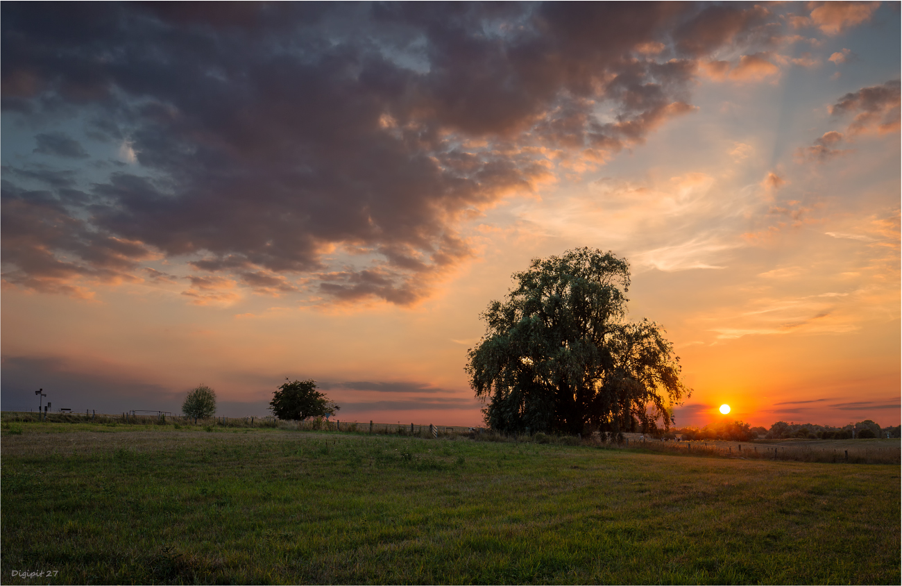 Niederrheinidylle bei  Rheinberg