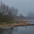 Niederrheinische Flusslandschaft