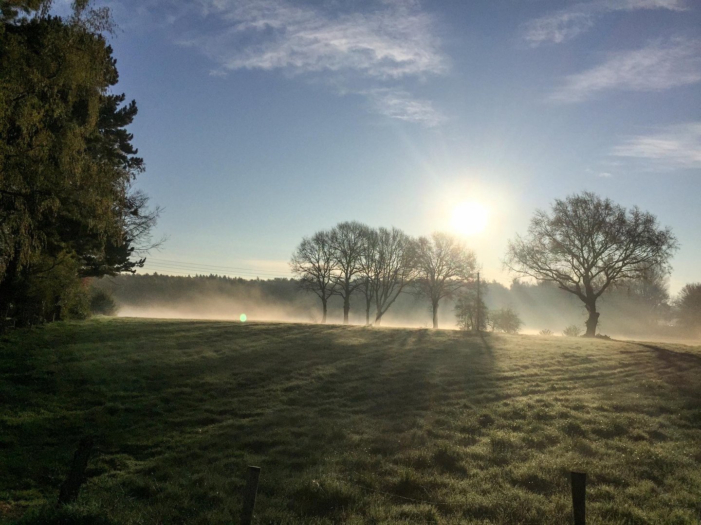 Niederrheinischer Sonnenaufgang