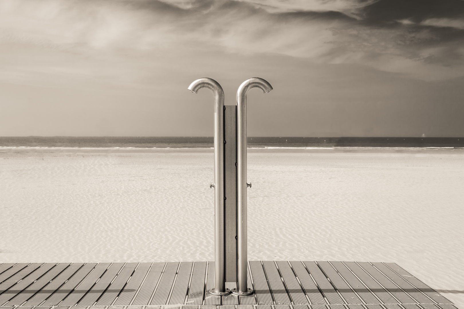 Niedersachsen - Norderney - Dusche am Strand