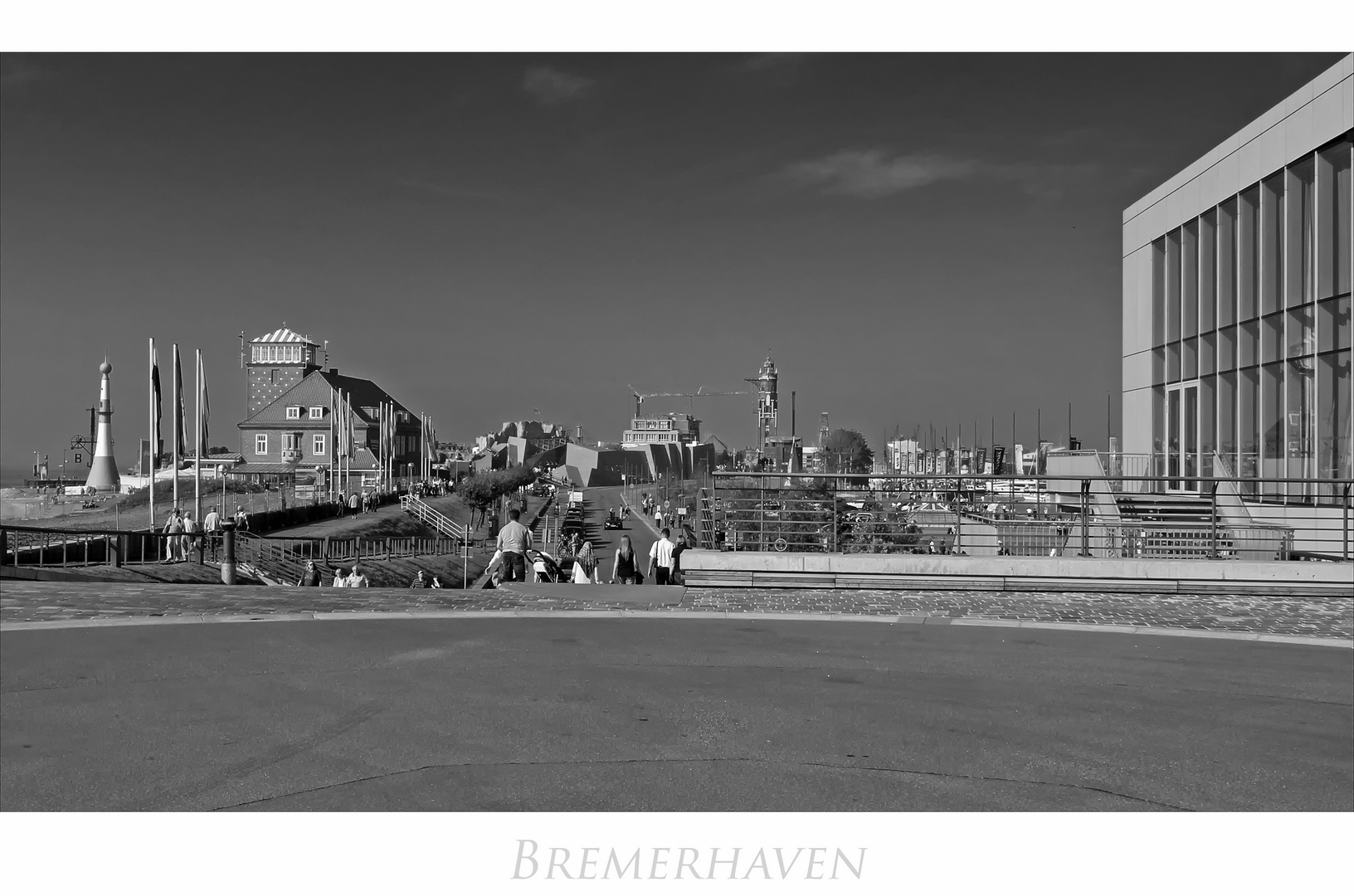 Niedersächsische - Impressionen " Bremerhaven..... Hafenwelten, aus meiner Sicht...."