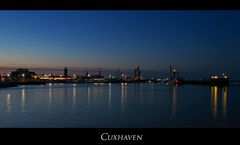 Niedersächsische - Impressionen " Cuxhaven bei Nacht..."