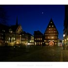 Niedersächsische - Impressionen " Hildesheim - Blick vom Rathausplatz...."