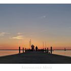 Niedersächsische - Impressionen " Sonnenuntergang am Steinhuder Meer..."