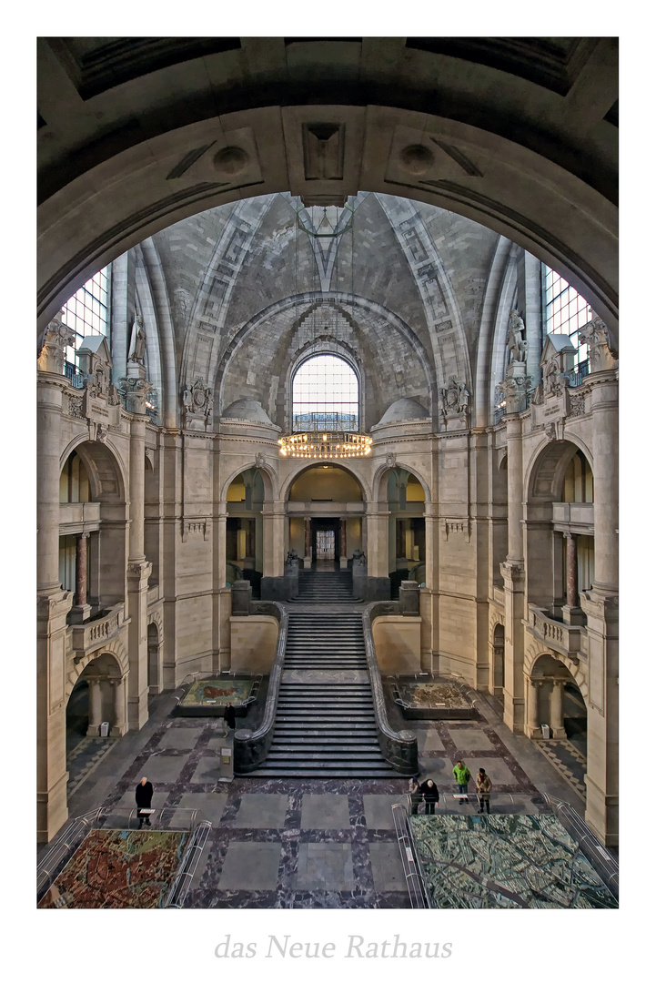 Niedersächsische Landeshauptstadt-Hannover " das Neue Rathaus, aus meiner Sicht**...."