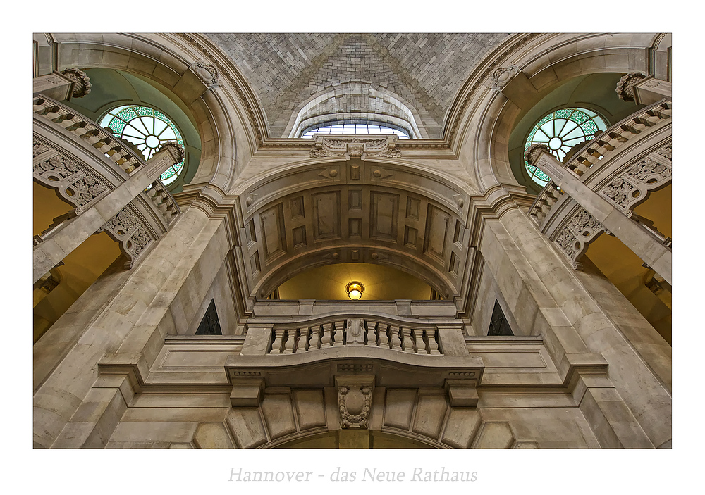 Niedersächsische Landeshauptstadt-Hannover " das Neue Rathaus, aus meiner Sicht***...."