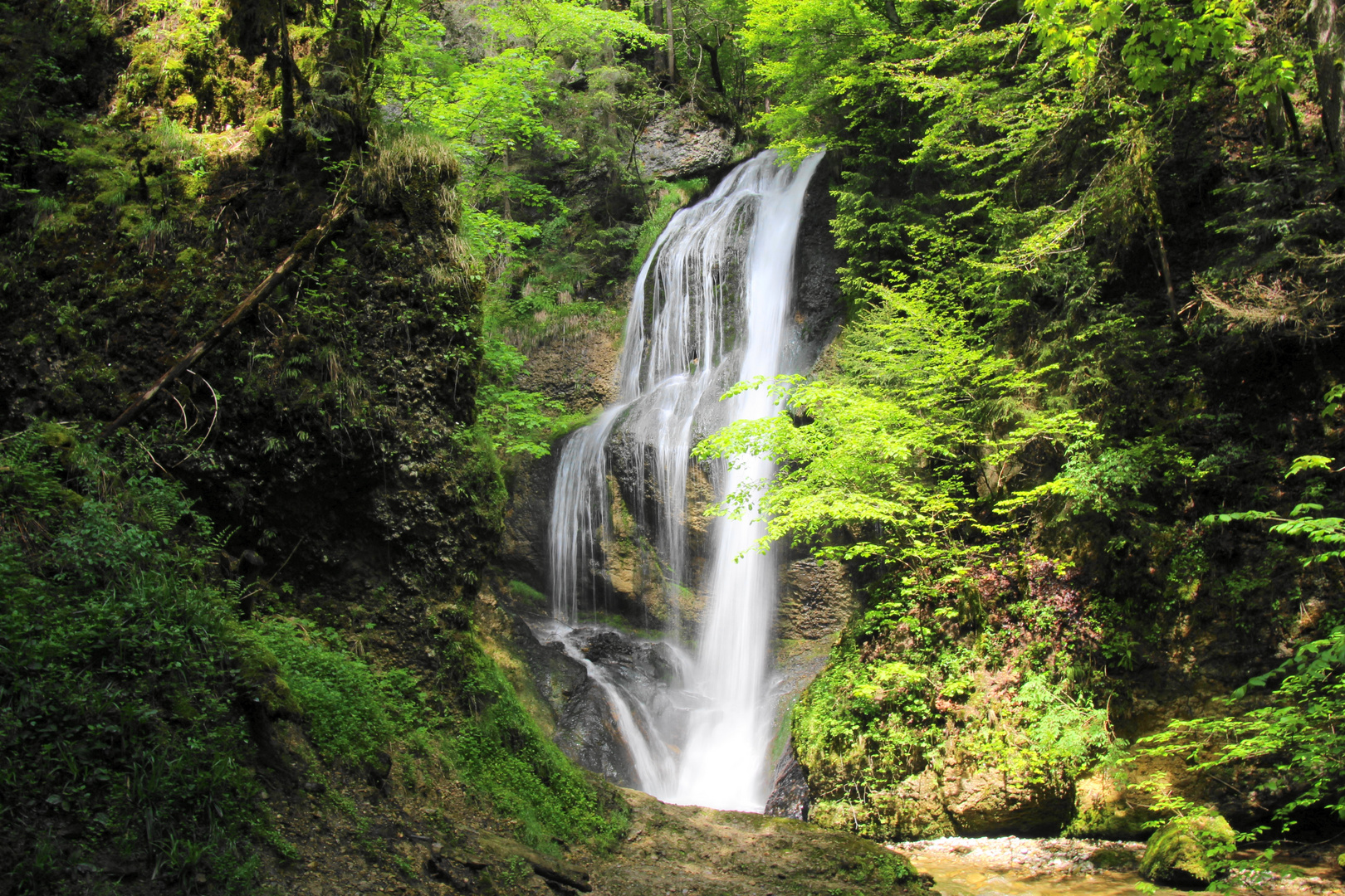 Niedersonthofener Wasserfall Foto & Bild natur Bilder auf fotocommunity