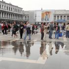 Niederwasser in Venedig