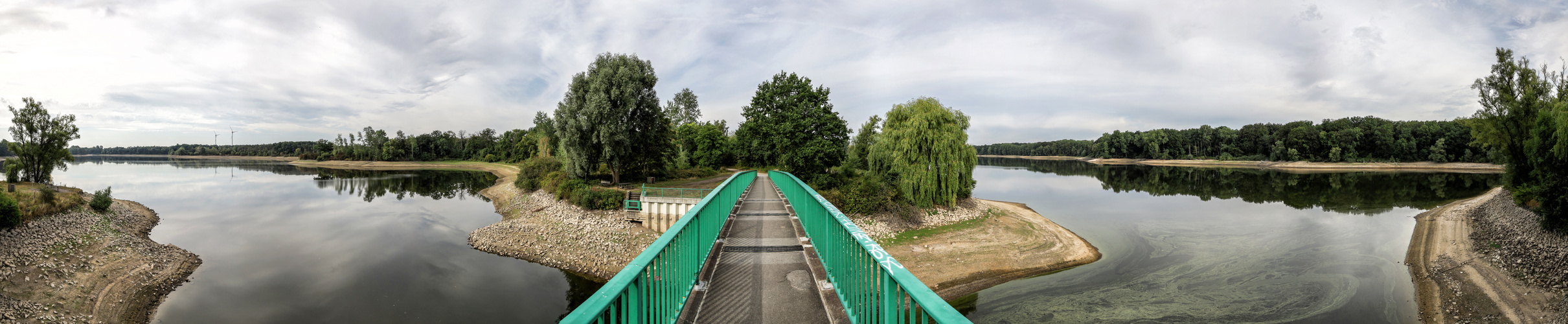 Niedriger Wasserstand