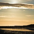 Niedrigwasser am Strand von Breskens