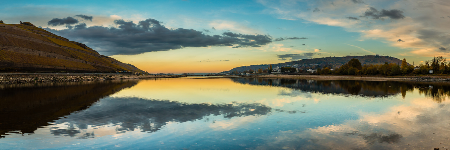 Niedrigwasser bei Bingen (3)