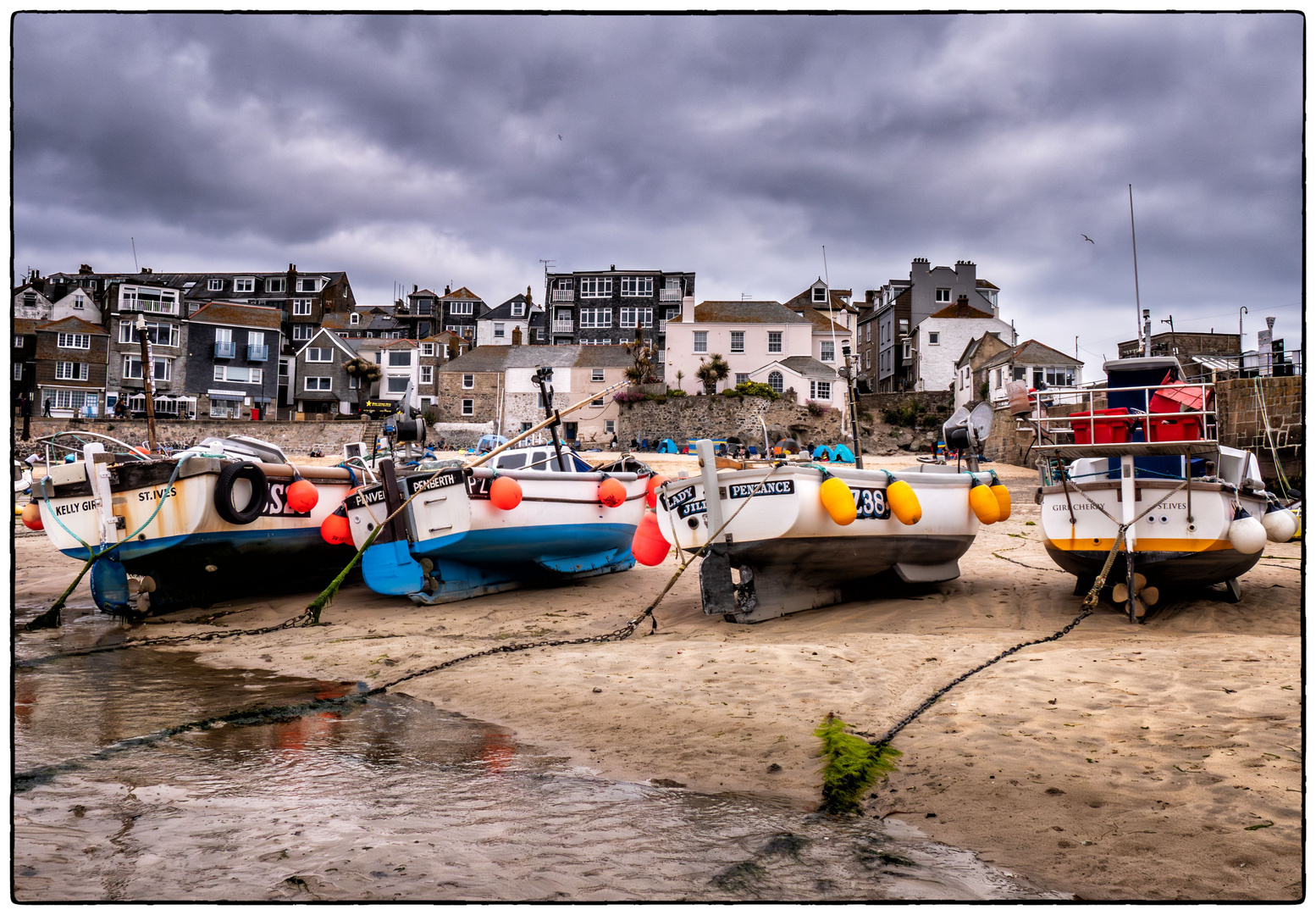 Niedrigwasser in St. Ives