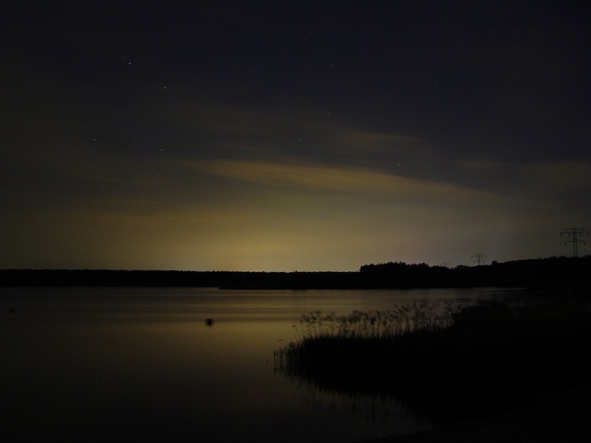 Niegripper See bei Nacht!