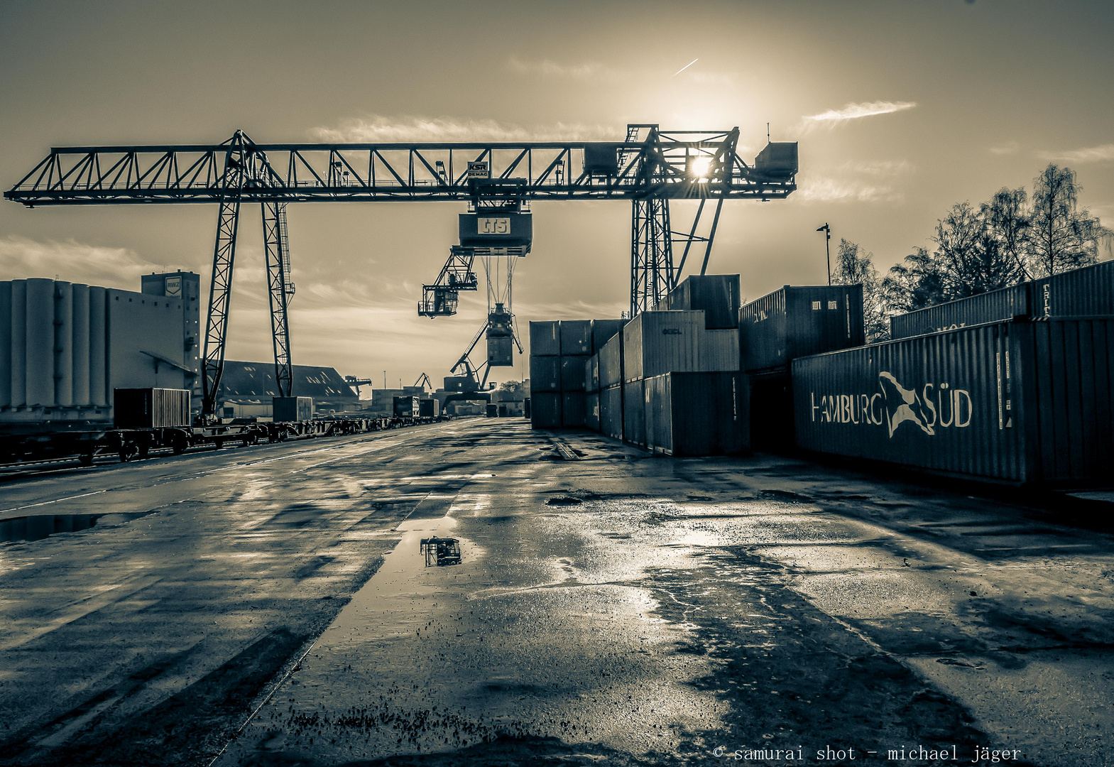 Niehler Hafen in Köln