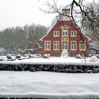 Nienberge Haus Rüschhaus im Schnee