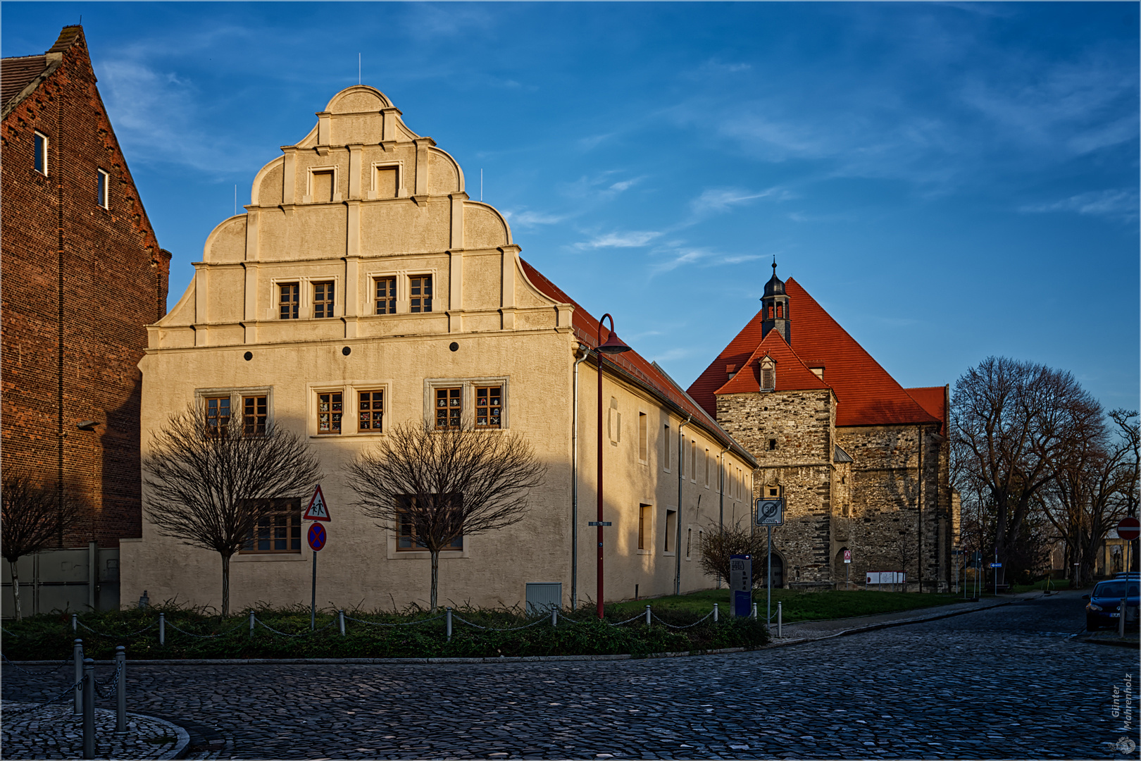 Nienburg (Saale), Blick zur Klosterkirche