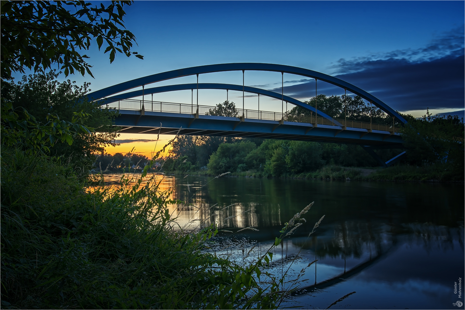 Nienburg, Saalebrücke