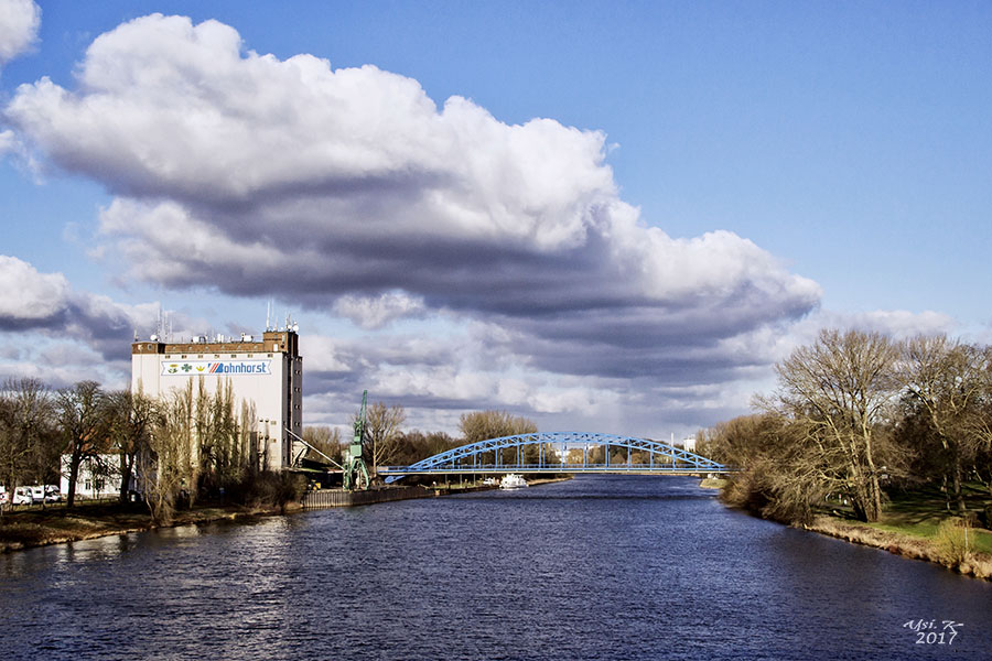 Nienburg Weser Brückenblick