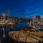 Niendorfer Hafen bei Nacht