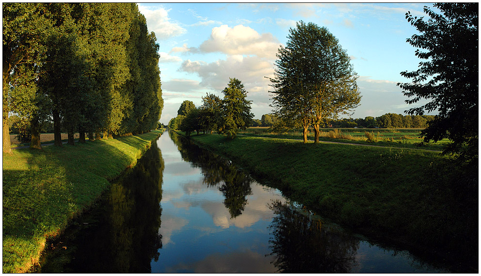 Niers River Foto & Bild landschaft, bach, fluss & see, panorama