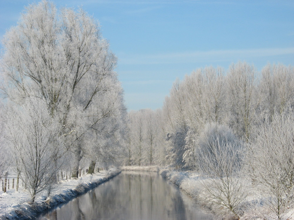 Nierswanderweg im Winter