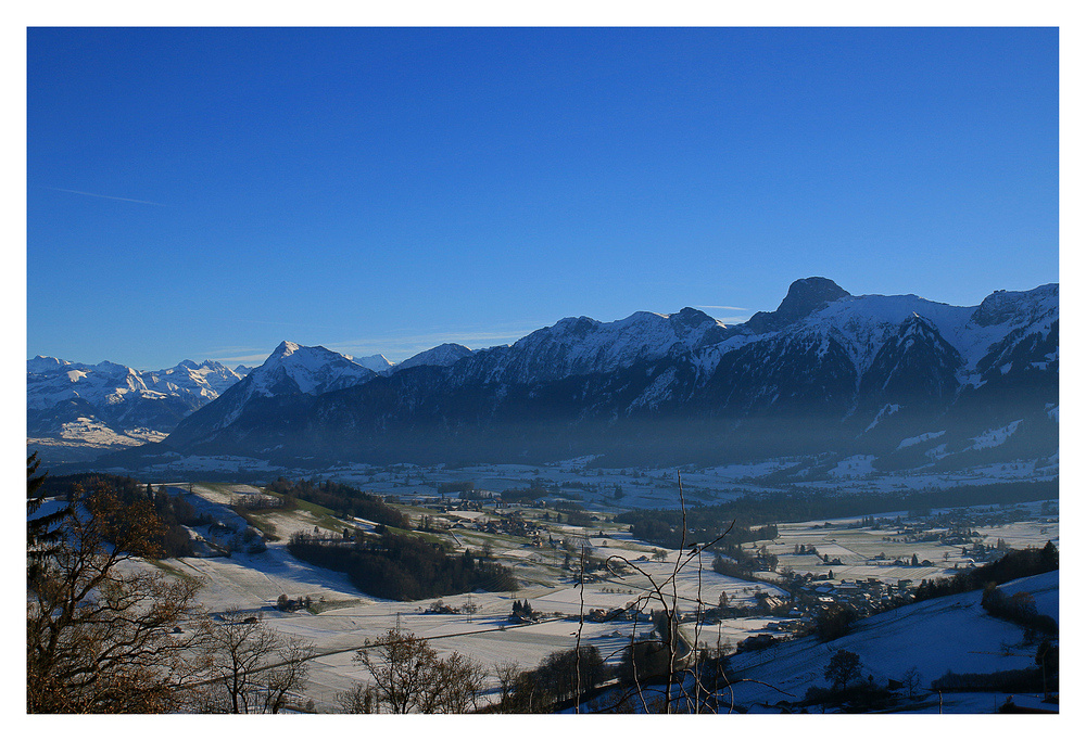 Niesen und Stockhorn