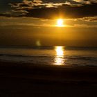 Nieuwvliet Bad Strand Abends