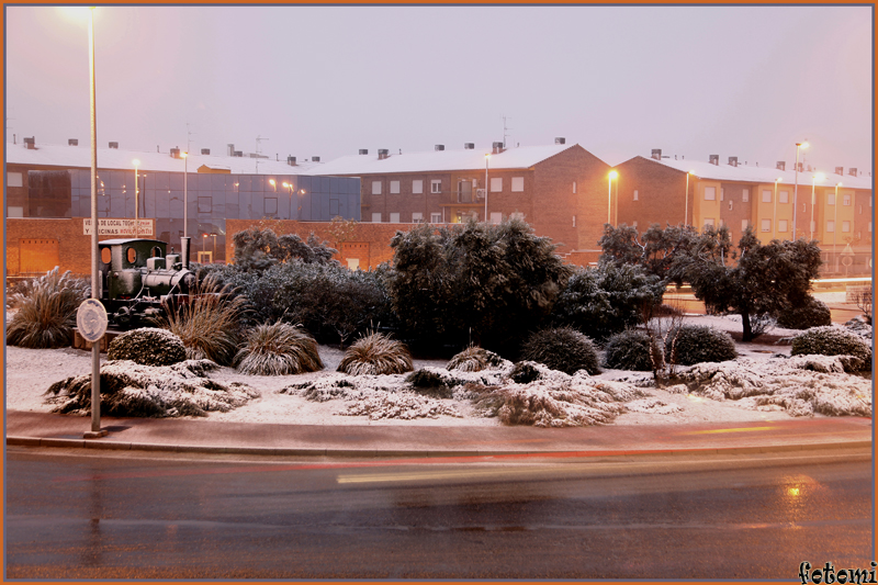 "NIEVA EN ALAGÓN"