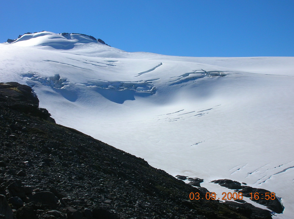 Nieve en el Tronador