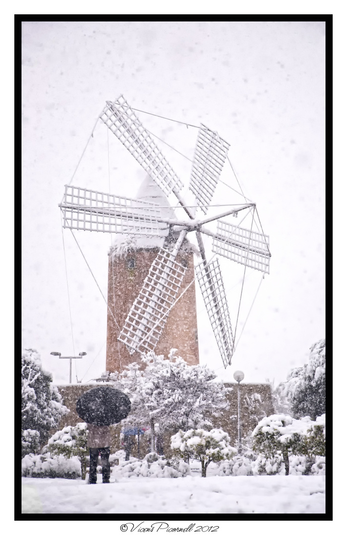 Nieve en Mallorca