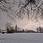 Nieve sobre Cubo de Bureba (Burgos)