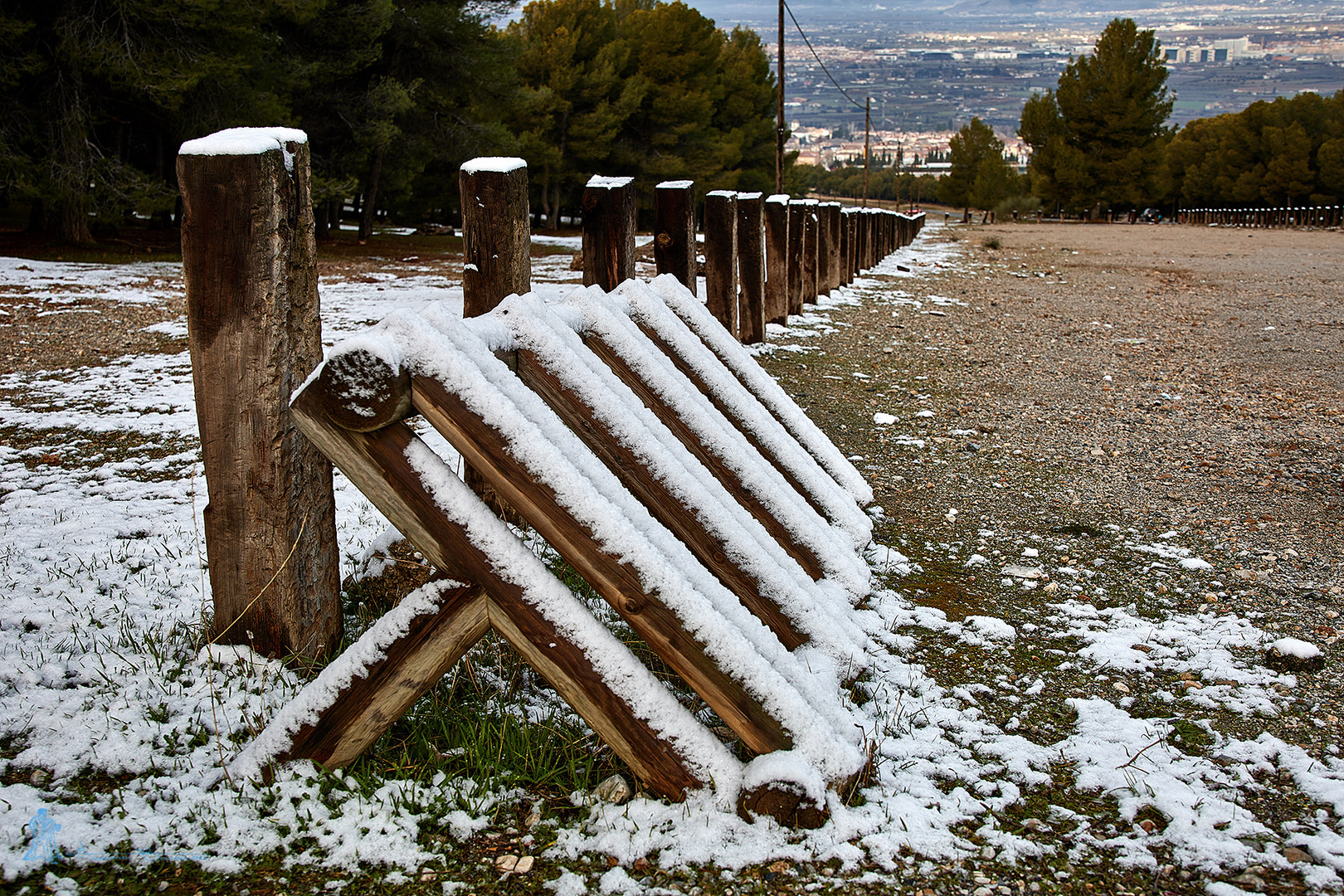 Nieve sobre Granada