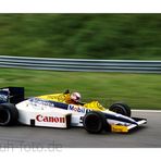 Nigel Mansell 1985 Zandvoort