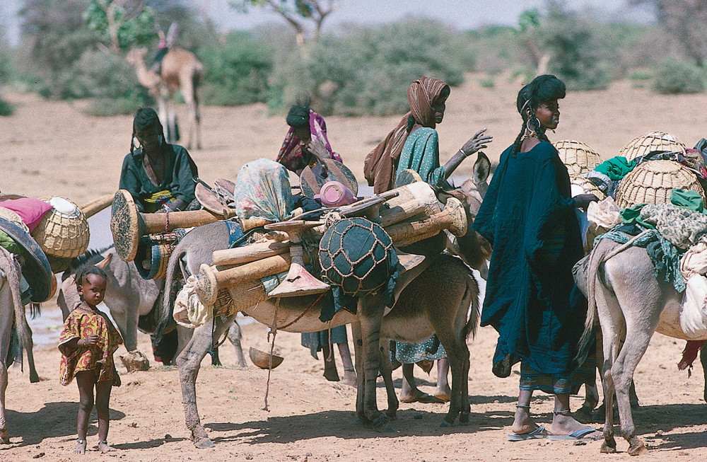 NIGER Nomadenfamilie 2