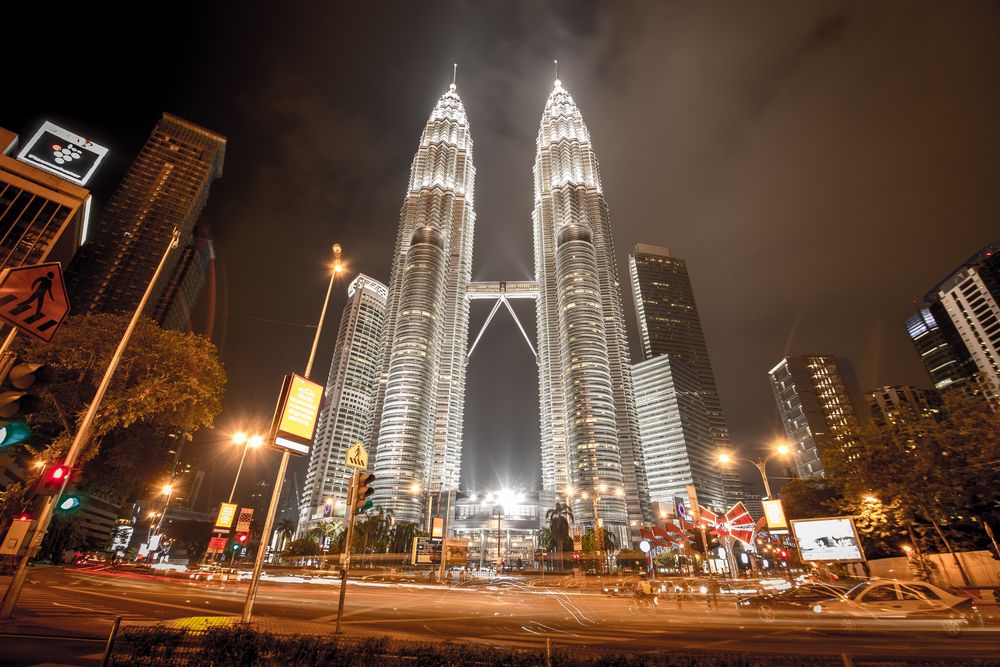 Night at Kuala Lumpur