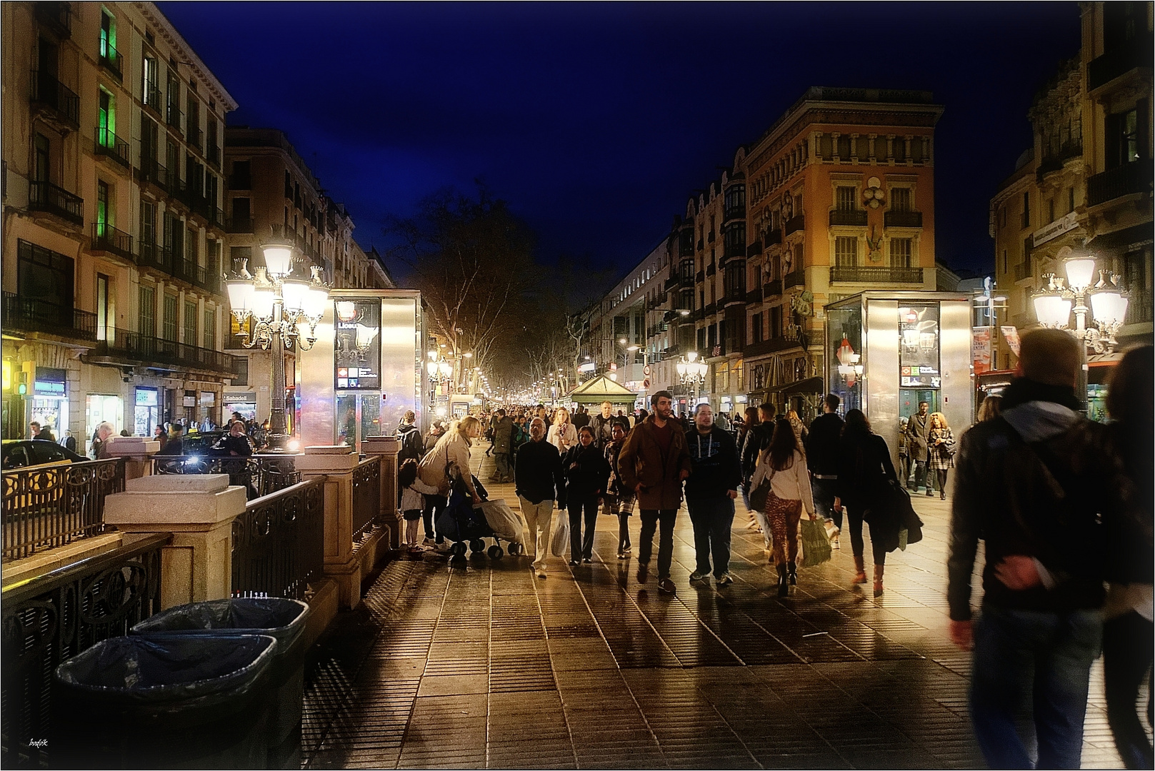 Night at Las Ramblas