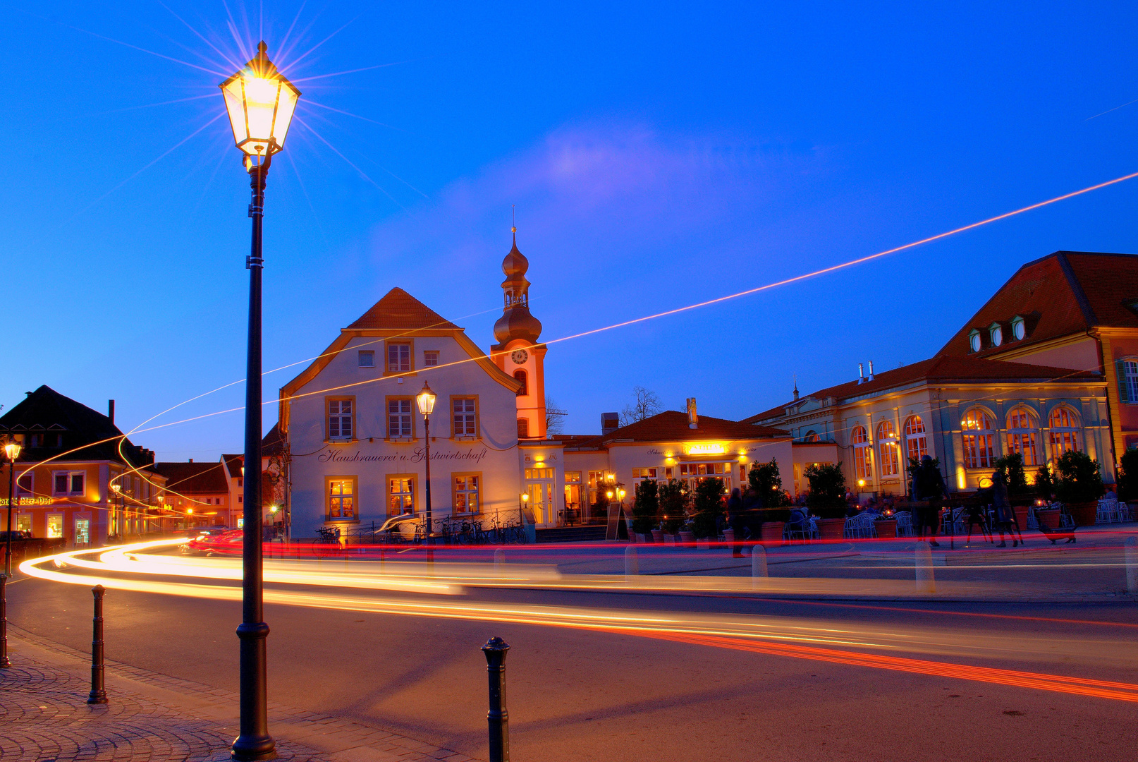 Night at Schwetzingen