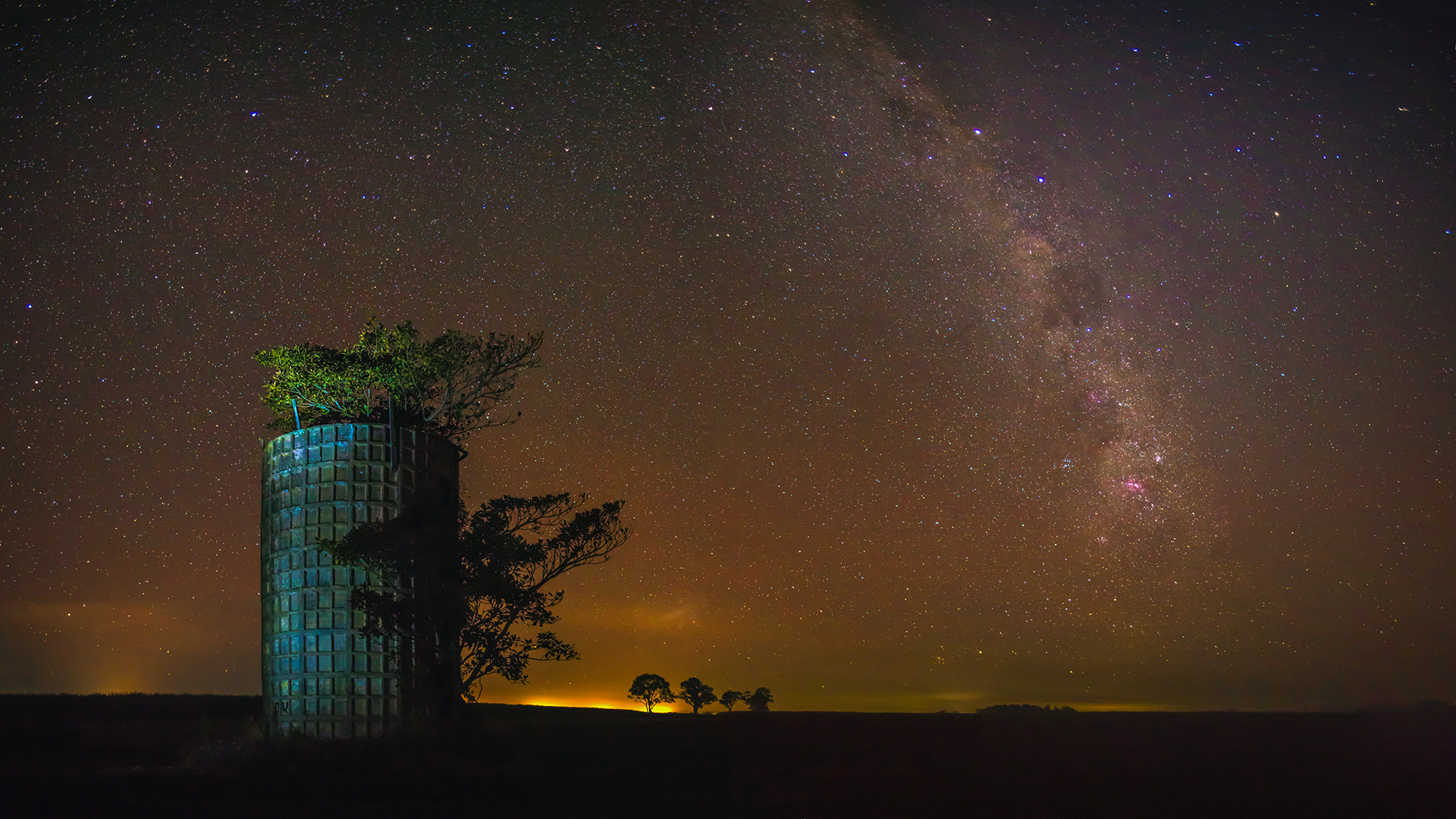 Night at the Old Water Tank