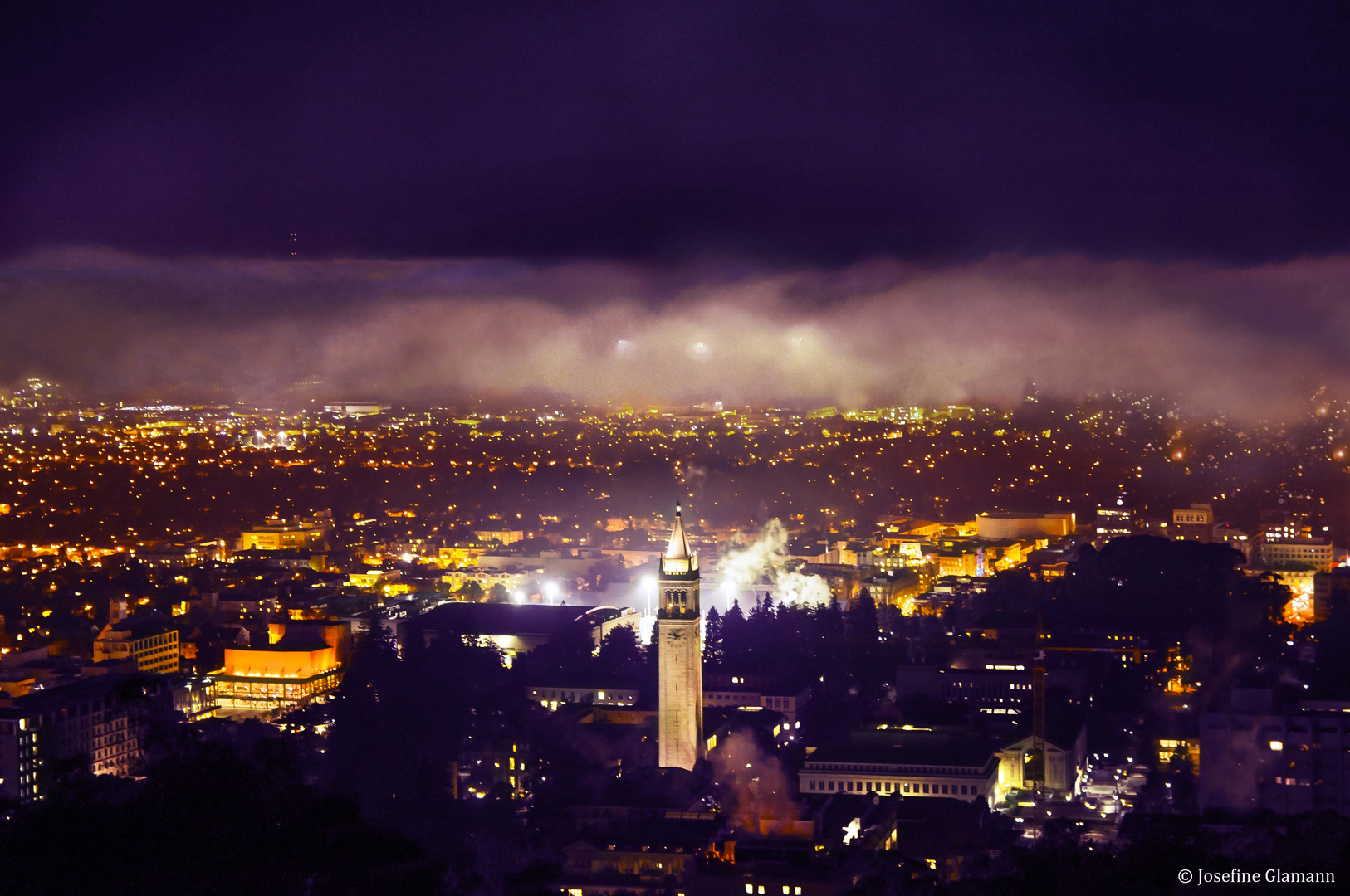 Night Clouds of Berkeley