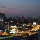 Night falls over Sao Paulo