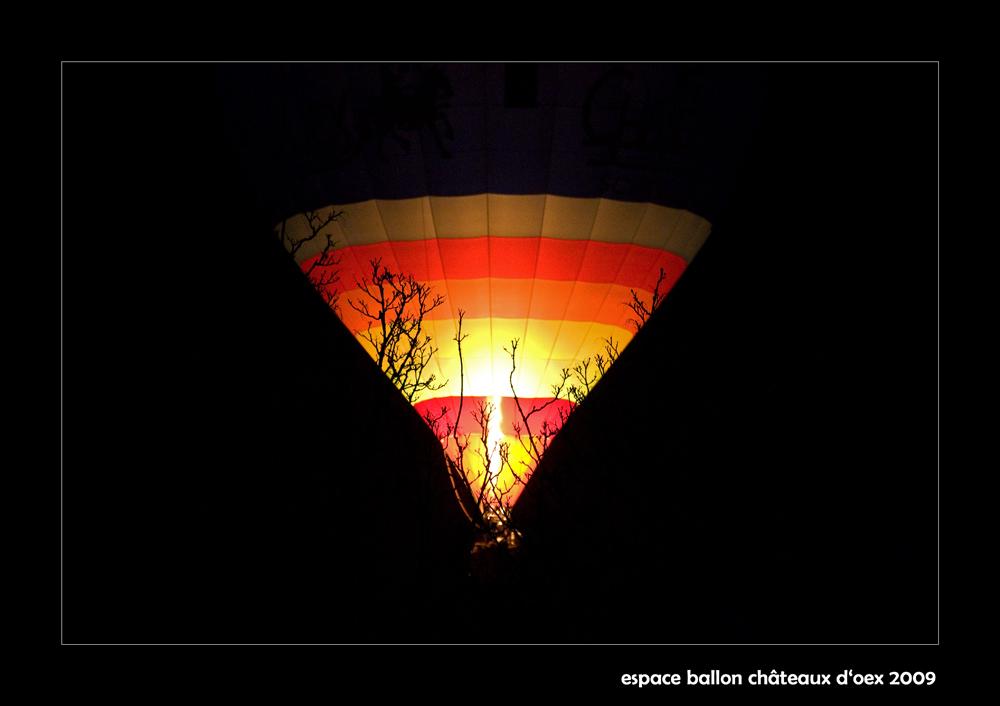 Night Glow in Château d'oex 1