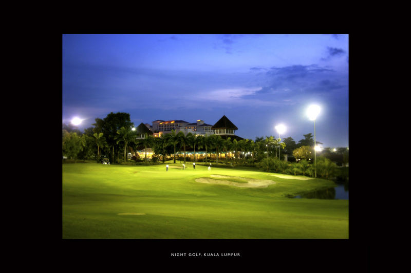 night golfing
