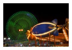 Night in Amusement park