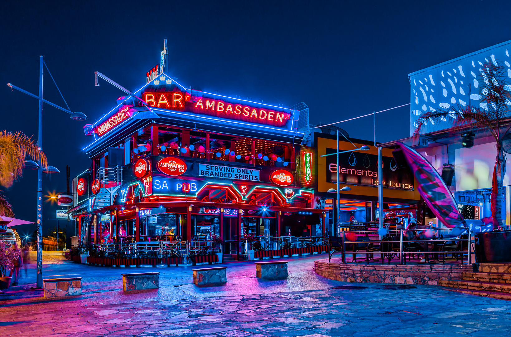 Night in Ayia Napa Foto & Bild architektur, reportage dokumentation