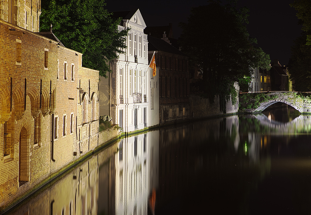 night in Bruges