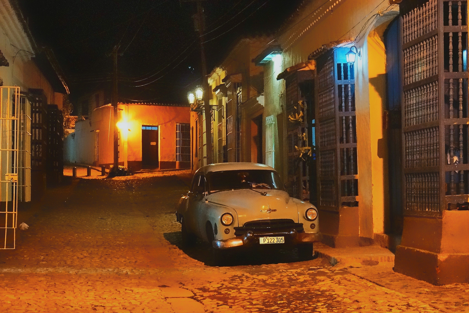 Night in Trinidad de Cuba