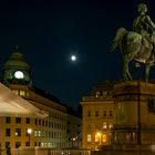 Night in Vienna - Reiterstandbild  Erzherzog Albrecht