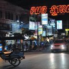 Night life in the Old Market in Siem Reap