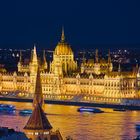 Night light on the Danube