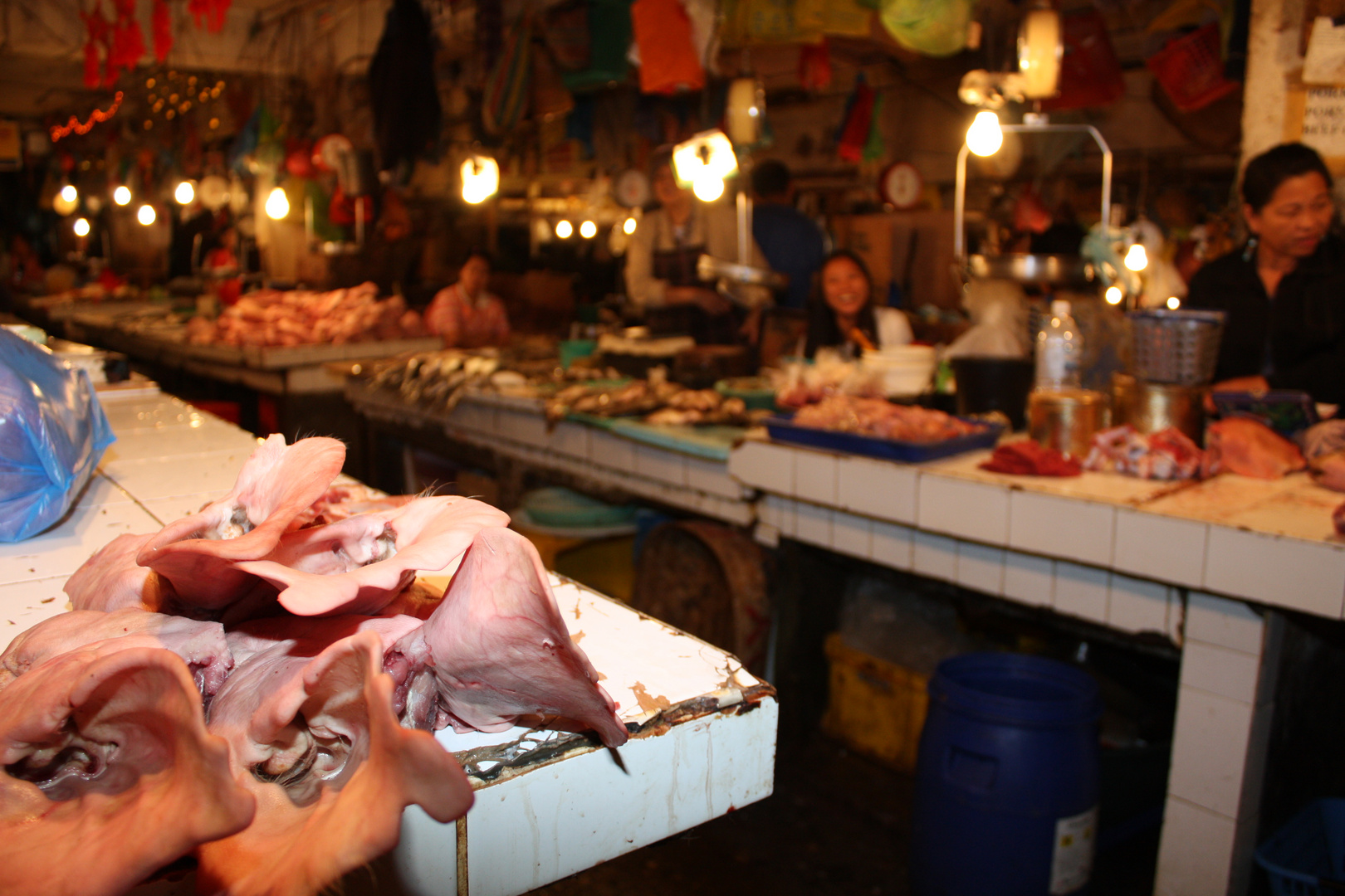 Night market in Baguio, Luzon, Philippines